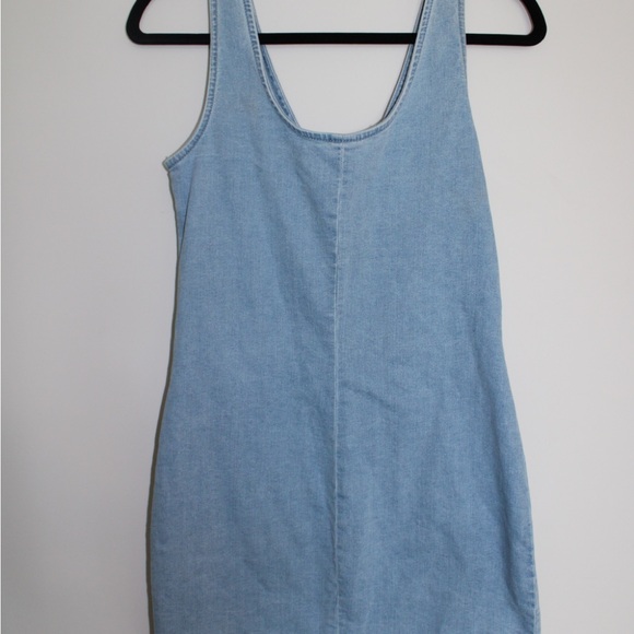 Womens Denim Dress - Picture 2 of 2